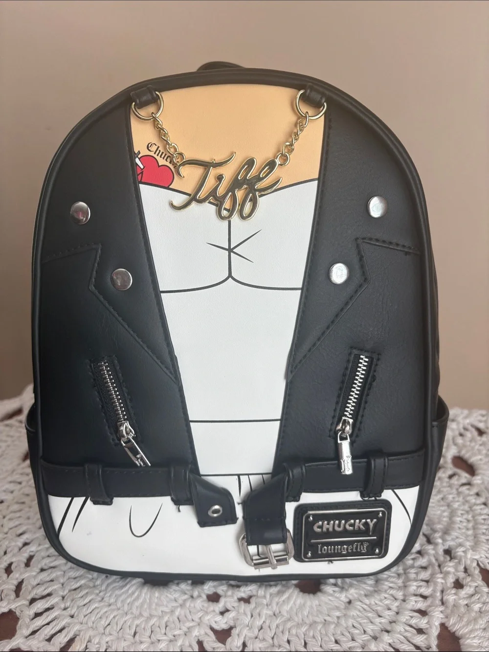 Loungefly Bride Of Chucky TIFF Bag/Backpack NWT